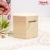 Шкатулка шестигранная Шакира, сосна, 10х10х8 см - Заготовки для декупажа. Интернет-магазин Завиток
